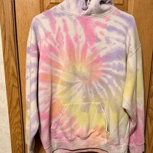 Tie-Dye Hoodie Sweatshirt